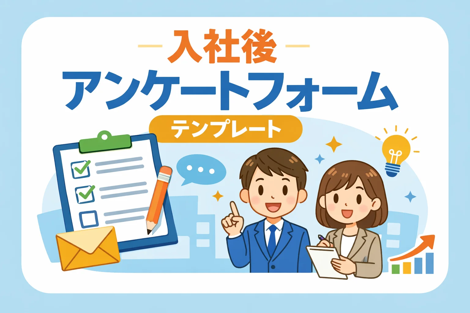 入社後アンケートフォームテンプレート