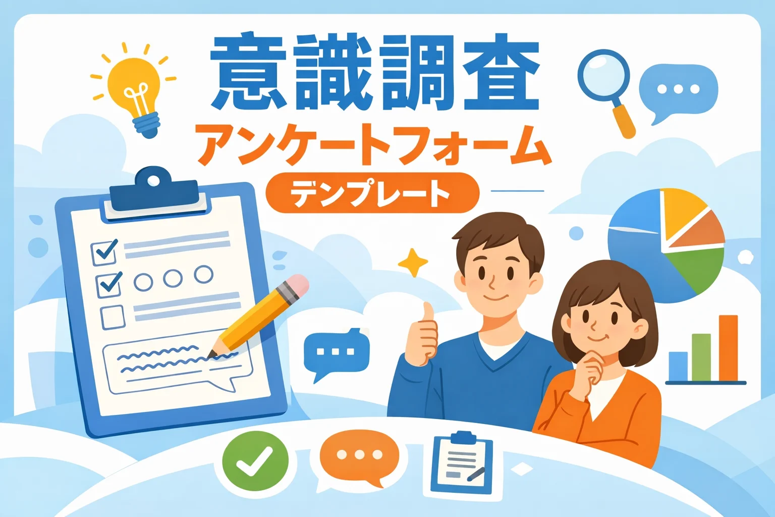 意識調査アンケートフォームテンプレート