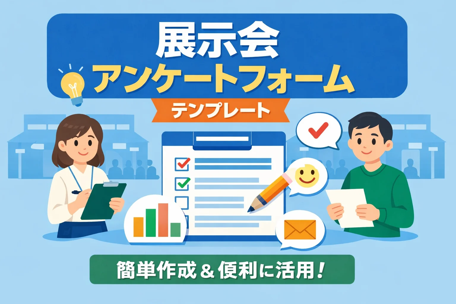 展示会アンケートフォームテンプレート