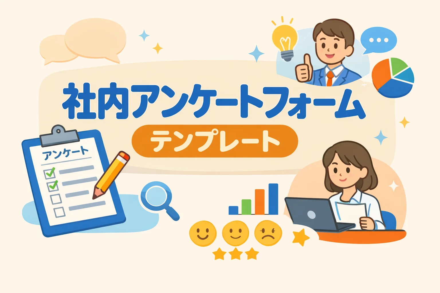 社内アンケートフォームテンプレート