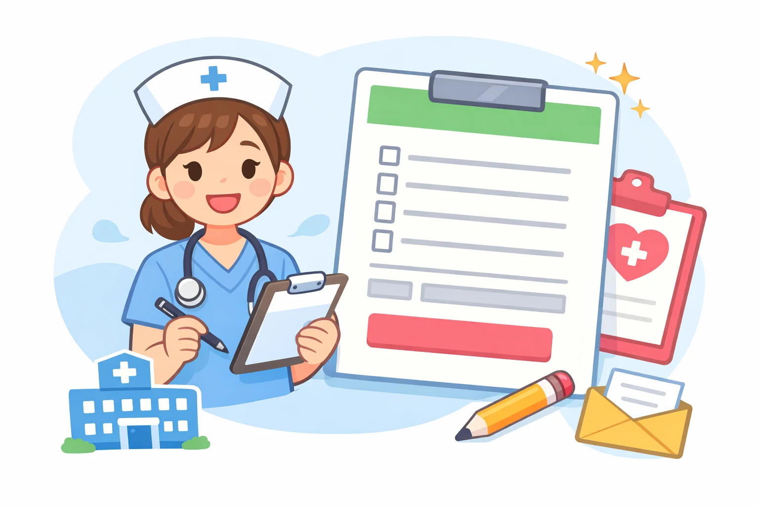 看護師採用応募フォームテンプレート