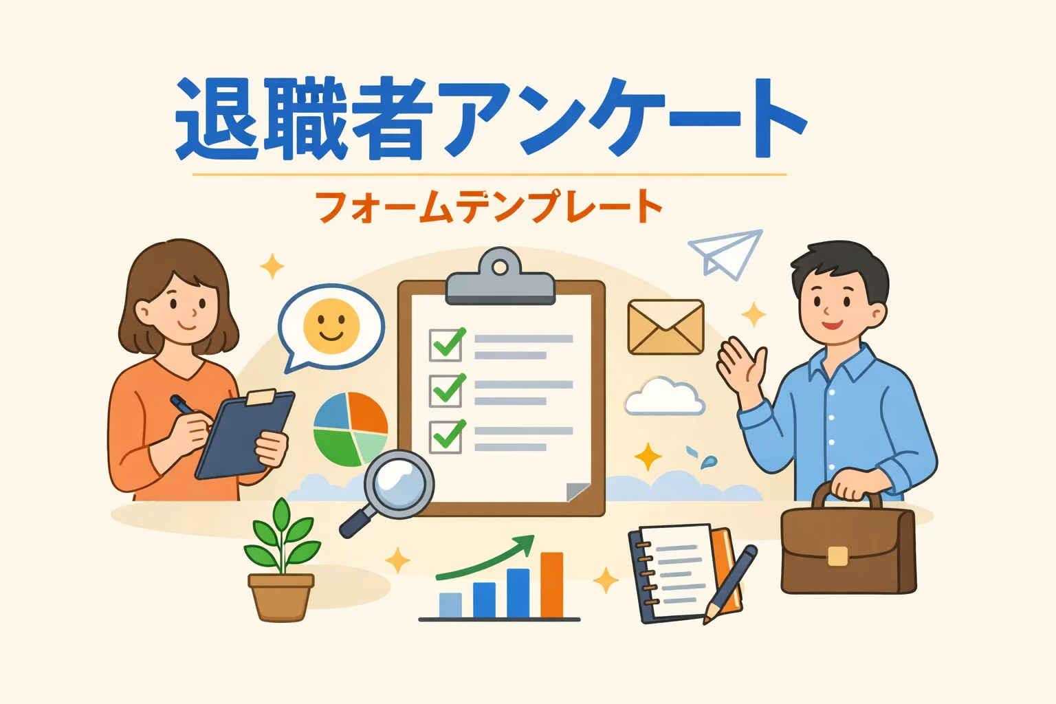 退職者アンケートフォームテンプレート