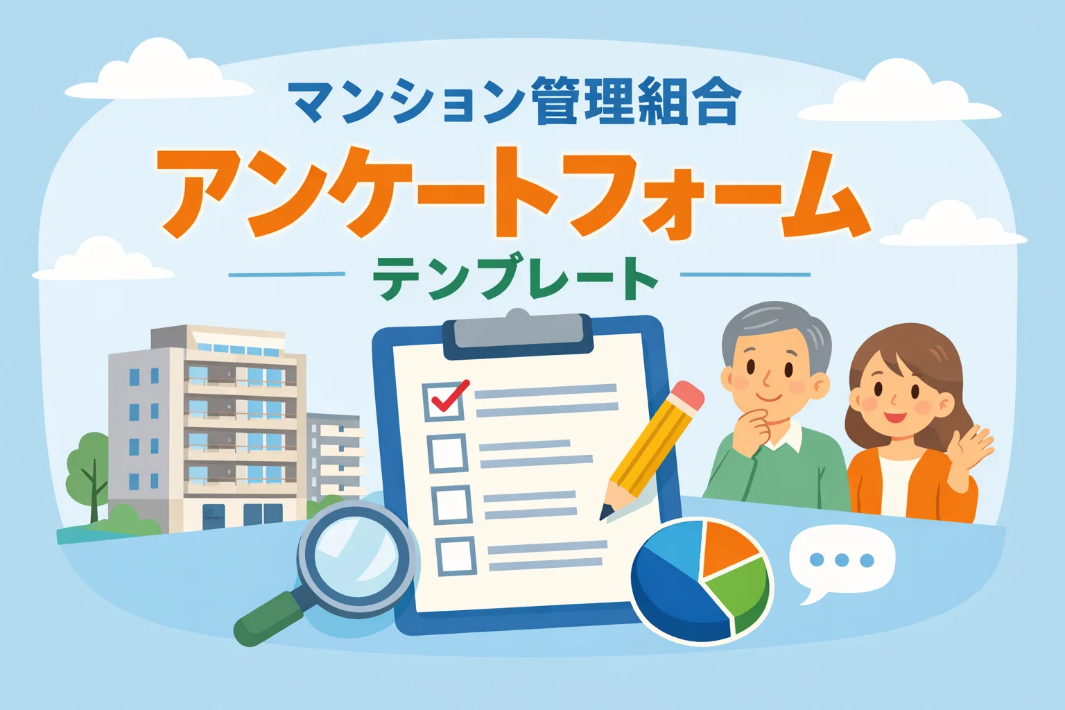 マンション管理組合アンケートフォームテンプレート